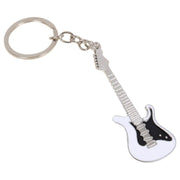 キーホルダー キーリング バッグチャーム ギター 楽器 飾り 軽音 バンド 可愛い おしゃれ 部活動 記念品 引退 プレゼント 贈り物 ギフト