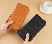 長財布 ロングウォレット レディース 女性 カードケース コインケース スマホ 財布 大容量 おしゃれ かわいい レザー調 大人上品 きれいめ 普段使い カジュアル デイリー 婦人用 ファッション小物