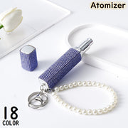 アトマイザー キーホルダー付 10ml 小分け 詰め替え容器 スプレーミニボトル 香水 化粧水 旅行 持ち運び 携帯 コンパクト ワンプッシュ