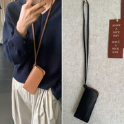 メガネホルダー メガネケース 眼鏡ケース レザー風 ネックストラップ付き 首掛け 収納 老眼鏡 サングラス 携帯 紛失防止 保護