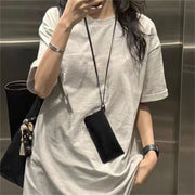 メガネホルダー メガネケース 眼鏡ケース レザー風 ネックストラップ付き 首掛け 収納 老眼鏡 サングラス 携帯 紛失防止 保護