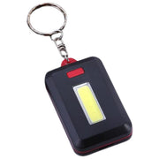 COBライト ポータブルライト キーホルダー キーリング 投光器 LED 電池式 明るさ調整可能 点灯 点滅 小型 軽量 防災 登山 アウトドア キャンプ 釣り フィッシング 地震 停電