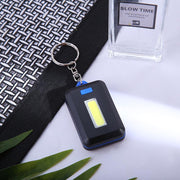 COBライト ポータブルライト キーホルダー キーリング 投光器 LED 電池式 明るさ調整可能 点灯 点滅 小型 軽量 防災 登山 アウトドア キャンプ 釣り フィッシング 地震 停電