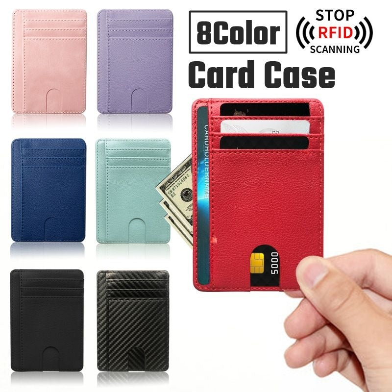 カードケース クレジットカードケース インナーカードケース カード入れ 7枚収納 RFID 磁気防止 スキミング防止 薄型 スリム メンズ レディース 男性 女性 男女兼用 ユニセックス 軽量 コンパクト