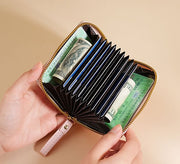 カードケース レディース カードホルダー カード入れ ミニ財布 小銭入れ コインケース ファスナー コンパクト シンプル キャッシュカード クレジットカード おしゃれ かわいい 無地 プレゼント ギフト