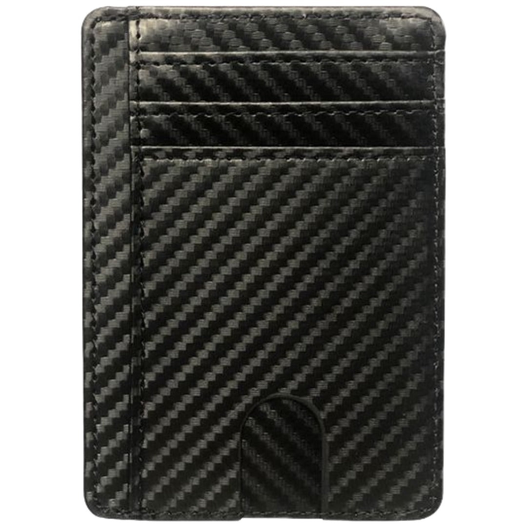 インナーカードケース PUレザー カード入れ 8枚収納 RFID 磁気防止 杢ブラック バリエーション画像