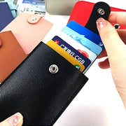 インナーカードケース レディース メンズ 男女兼用 PUレザー カード入れ 5枚収納 薄型スリム 軽量コンパクト 無地 シンプル