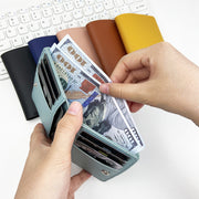 カードケース お札入れ カード入れ クレジットカードケース パスケース 定期入れ レザー調 メンズ レディース ユニセックス シンプル 無地 きれいめ おしゃれ