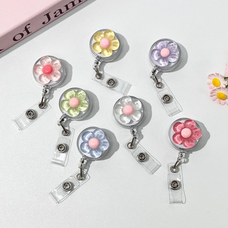リールキークリップ 名札リール 伸縮 伸びる カードリール コード 商品画像2