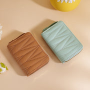 カードケース クレジットカードケース カードホルダー じゃばら式 蛇腹式 コンパクト アコーディオン型 カード入れ 財布 ミニウォレット レディース メンズ 男女兼用 レザー調 ステッチ 縫い目 おしゃれ かわいい シンプル プレゼント ギフト 黒 ワイン 黄 青 ピンク 茶