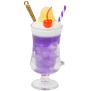 キーホルダー キーリング チャーム 服飾小物 クリームソーダ 飲み物モチーフ ミニチュア 鍵 カギ プレゼント ギフト かわいい おしゃれ