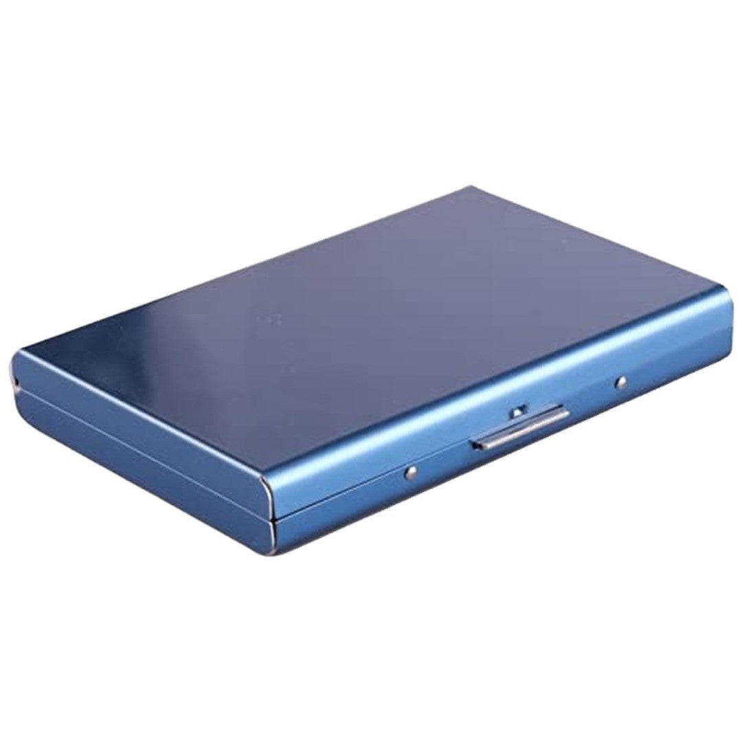 カードケース クレジットカードケース ハードケース カードホルダー RFID じゃばら式 蛇腹式 コンパクト アコーディオン型 カード入れ 財布 ミニウォレット レディース メンズ 男女兼用 ファスナー おしゃれ スタイリッシュ シンプル プレゼント ギフト 青 黒 金色 銀色 ローズゴールド