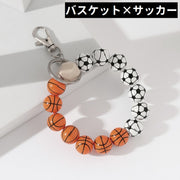 バッグチャーム キーホルダー キーリング キーチェーンリストレット ブレスレット レディース 女性 ナスカン付き おしゃれ お洒落 バッグ カバン 鞄 装飾 飾り プレゼント ギフト