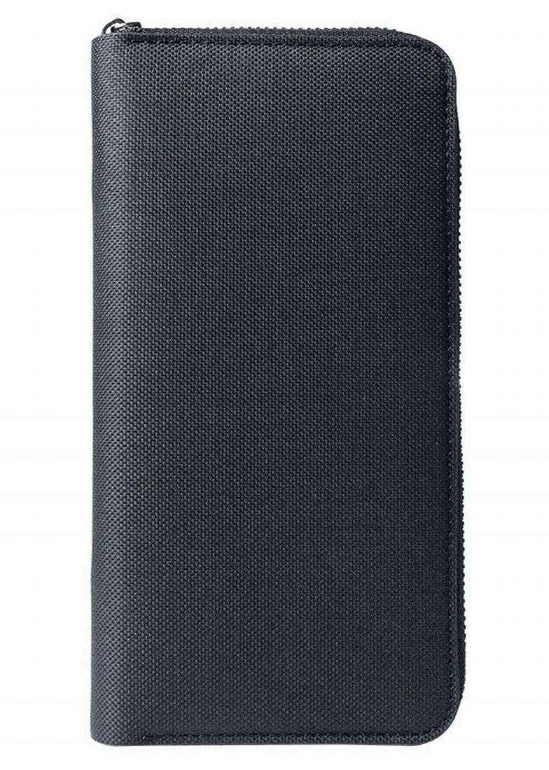 長財布 お札入れ 小銭入れ カード入れ メンズ 紳士用 男性 ファスナー開閉 ジッパー カードケース ウォレット 長方形 レザー調 無地 単色 上品 エレガント シンプル おしゃれ かっこいい ギフト プレゼント