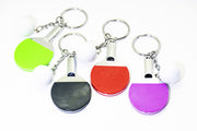 キーホルダー バッグチャーム 卓球 ピンポン ラケット ボール 男女兼用 アクセサリー雑貨 鍵用アクセサリー バッグ用アクセサリー かわいい おしゃれ