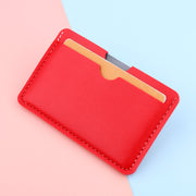 カードケース クレジットカードケース 薄型カード入れ フェイクレザー レザー調 メンズ レディース ユニセックス 雑貨 シンプル おしゃれ ブラック カラバリ豊富