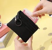 コインケース 小銭入れ カードケース カード入れ ミニ財布 レディース メンズ 男女兼用 キーリング付き ファスナー ジップ おしゃれ コンパクト ポケット かわいい