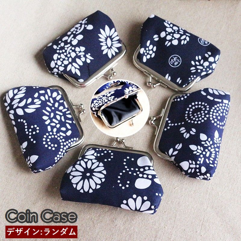 コインケース 小銭入れ がま口財布 ミニ財布 ミニウォレット レディース 女性用 婦人用 和風 小物入れ コンパクト キャンバス 帆布 可愛い おしゃれ