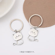 キーホルダー キーリング キーチャーム バッグチャーム 猫 ネコ ねこ キャット お魚 鍵 カギ 紛失防止 メンズ レディース 男女兼用 かわいい プレゼント ギフト 贈り物