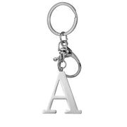 バッグチャーム イニシャル キーホルダー キーリング レディース メンズ ナスカン付 アルファベット プレゼント 大文字 英語 英字 ギフト