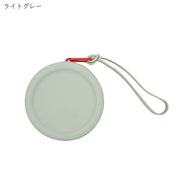 コインケース 小銭入れ 小物入れ ポーチ 財布 サイフ 生活雑貨 日用雑貨 収納グッズ 整理用品 リストストラップ付き ラウンド 丸型 チャック ジッパー 無地 シンプル カジュアル ポップ 可愛い キュート かわいい おしゃれ