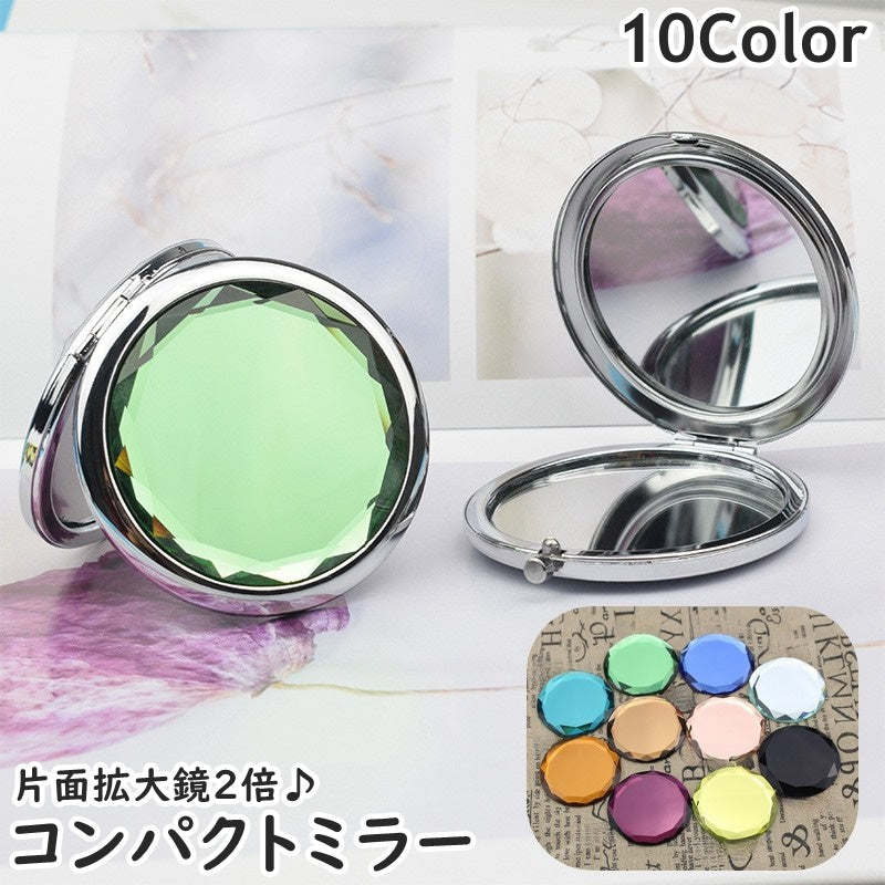 コンパクトミラー ハンドミラー 手鏡 単品 1個 レディース 商品画像