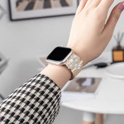 バンドチャーム Apple Watch アップルウォッチ用 シリコンベルト 装飾 アクセサリー ラインストーン クリスマスツリー