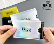 カードケース 5枚セット カード入れ スキミング防止 RFID カバー スリーブ セキュリティ クレジットカード キャッシュカード クレカ 情報保護 防犯対策