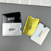 カードケース 5枚セット カード入れ スキミング防止 RFID カバー スリーブ セキュリティ クレジットカード キャッシュカード クレカ 情報保護 防犯対策