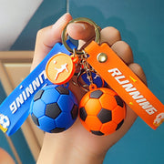 キーホルダー キーリング サッカーボール スポーツ 部活 かっこいい お揃い 学生 メンズ 男の子 ボーイ プレゼント ギフト ファッション小物