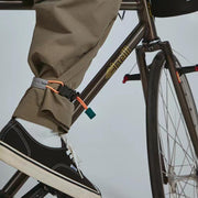 裾止めバンド 2個セット 反射材付き レッグバンド 自転車 サイクリング ロードバイク ズボン巻き付け 夜間 巻き込み防止