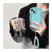 ハンドストラップ スマホストラップ ショートストラップ スマホアクセサリー 落下防止 紛失防止 ビーズ かわいい