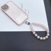 ハンドストラップ スマホストラップ ショートストラップ スマホアクセサリー 落下防止 紛失防止 ビーズ かわいい