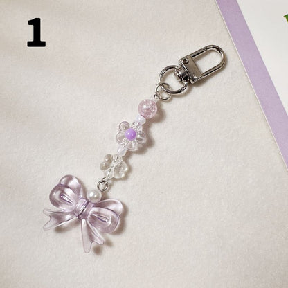 バッグチャーム キーホルダー バッグアクセサリー レディース 韓国風 ガーリー 商品画像2