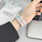 バンドチャーム アップルウォッチ AppleWatch スマートウォッチアクセサリー 十字架 ラインストーン キラキラ おしゃれ かわいい