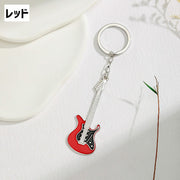 キーホルダー 単品 1個 キーリング バッグチャーム アクセサリー ギター ベース 楽器 音楽 バンド 軽音 バッグ 鞄 小物 おしゃれ かわいい 可愛い お揃い ギフト 贈り物 プレゼント
