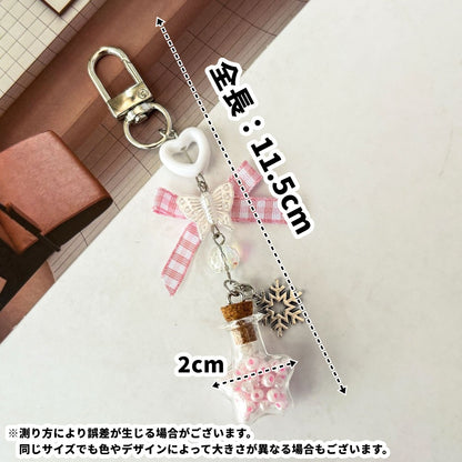 バッグチャーム ストラップ キーホルダー キーリング レディース 女性 商品画像5