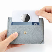 AirTag エアタグ用 保護ケース カードタイプ 薄型 極薄 財布収納 ウォレットカードホルダー 紛失防止 耐衝撃 軽量 透明