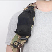 ベルトポーチ リュック用 スマホポーチ 面ファスナー ミニポーチ メンズ レディース 男女兼用 アウトドア 登山 ミニバッグ 小物入れ タクティカル ユーティリティ マルチポーチ シンプル 便利 マジック テープ オックスフォード生地
