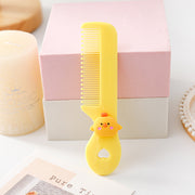 くし ヘアブラシ コーム 櫛 キッズ 子供用 女の子 ブラッシング スタイリング ヘアアレンジ ヘアケア かわいい アニマル フラワー