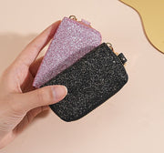 キーケース スマートキーケース レディース メンズ 女性 男性 男女兼用 ユニセックス 車 鍵 キーカバー キーホルダー カラビナ ファスナー ラメ キラキラ 華やか 上品 おしゃれ 高級感 シンプル ギフト プレゼント