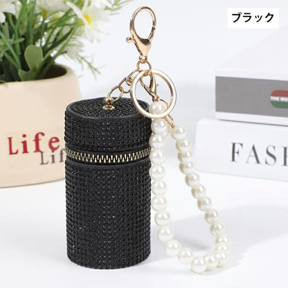 化粧ポーチ リップケース バッグチャーム キーホルダー 小物入れ イヤホンケース 商品画像3