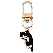 キーホルダー キーリング バッグチャーム 猫 ネコ キャット 吊り下げ カラビナ付き かわいい 可愛い プレゼント ギフト 景品