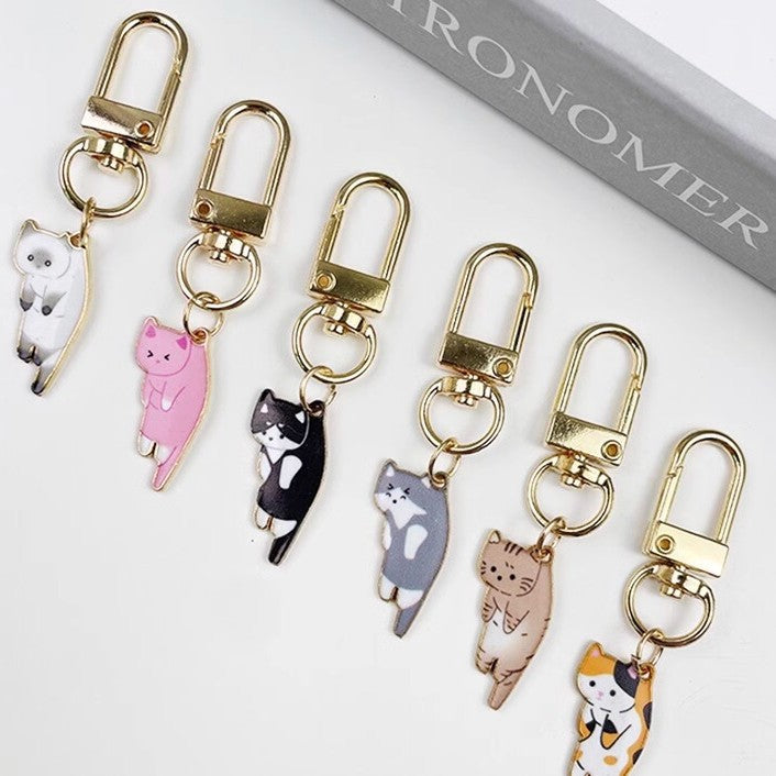キーホルダー キーリング バッグチャーム 猫 ネコ キャット 商品画像3