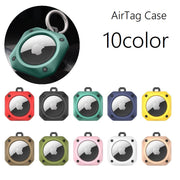 AirTagケース カラビナ付き 耐衝撃 保護 カバー リング エアタグケース  紛失防止 傷防止 かっこいい 男性 キーホルダー 落下防止 ペット 子ども 徘徊 紛失防止 ウェアラブル端末アクセサリー ロケーショントラッカー 便利グッズ 持ち運び カラバリ豊富 シンプル カジュアル おしゃれ 黒 青 白 赤 茶 緑 黄 金色 ピンク