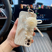 バッグチャーム キーホルダー キーリング 携帯チャーム チャーム 鞄 スマホ 花 フラワー 目印 モチーフ かわいい おしゃれ