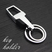 キーホルダー キーリング メンズ レディース ユニセックス カラビナ ダブルリング 鍵用アクセサリー 車 バイク 自転車 家 金属 かっこいい おしゃれ