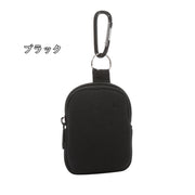 コインケース 小銭入れ カードケース 小物入れ ミニポーチ ミニ財布 男女兼用 レディース メンズ 女性 男性 カラビナ付き かわいい おしゃれ
