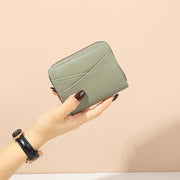財布 ミニ財布 カードケース ジャバラ 小銭入れ カード入れ 収納 レディース 女性 ラウンドファスナー 取り出しやすい ジッパー コンパクト おしゃれ カジュアル プレゼント ギフト コンパクト シンプル 無地