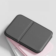 手鏡 ハンドミラー コンパクトミラー スタンドミラー 折りたたみ 小物 鏡 かがみ ミラー ミニサイズ 小型 持ち歩き 携帯用 レディース 女性 化粧直し